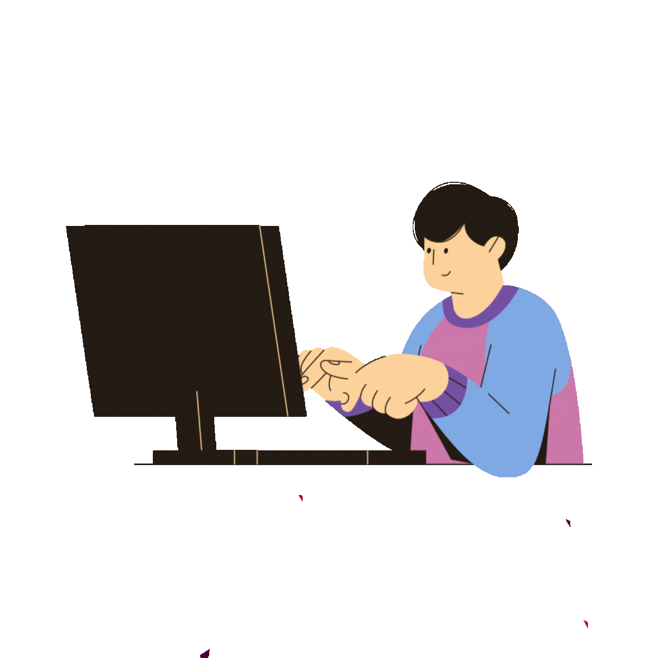 Employment-Based Visas 2 Computer Typing GIF